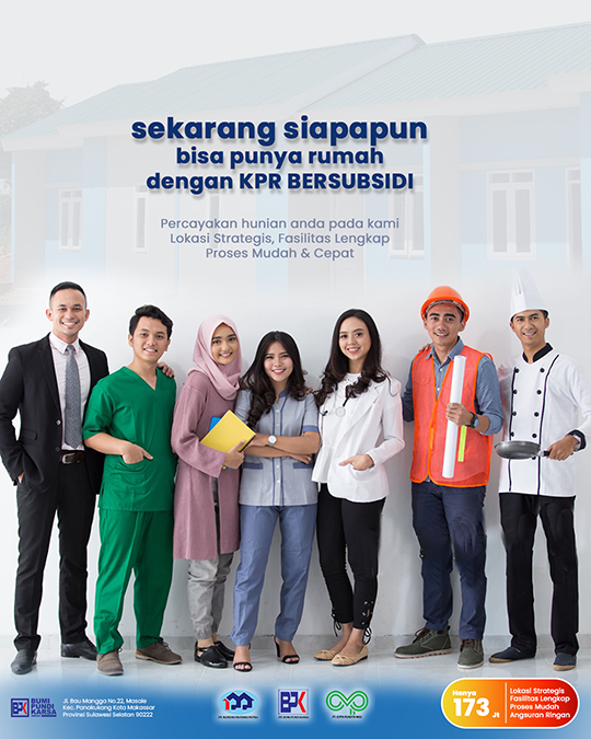 siapapun bisa punya rumah